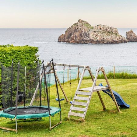 Spacious House With Sea View In Liencres + Jacuzzi Bagian luar foto